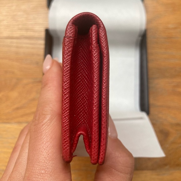 Prada Saffiano Leather Card Holder - Picture 4 of 11